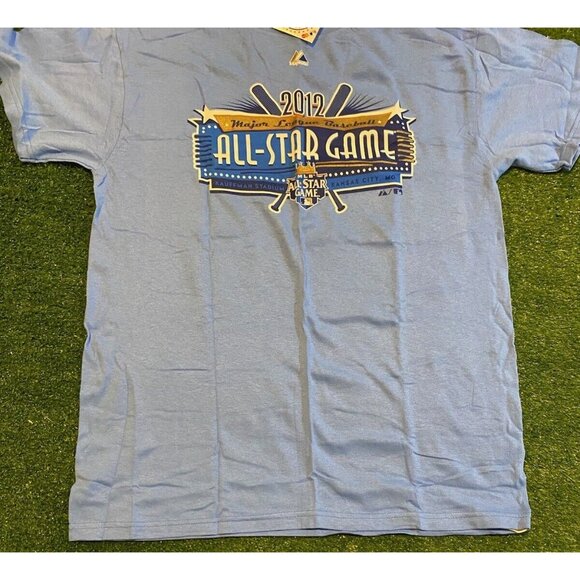 Kansas City Royals shirt mens medium blue All Star Game Chris Perez MLB - Picture 4 of 8
